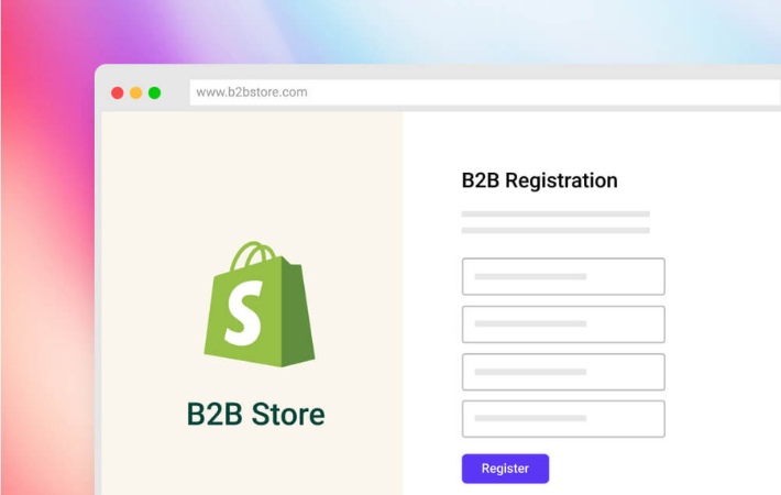 E-commerce Product Registration